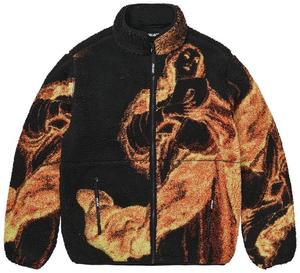 Флисовая куртка Palace Holy Grail Funnel Fleece, черный