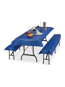 Relaxdays 12 подушек для пивной палатки, синие