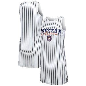 Женская ночная рубашка без рукавов concepts sport white houston astros reel pinstripe knit Unbranded