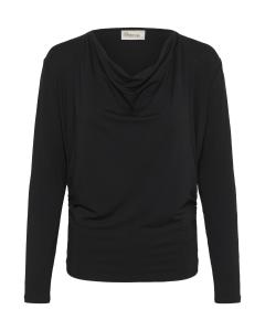 My Essential Wardrobe Лонгслив 'VistaMW' в черном цвете