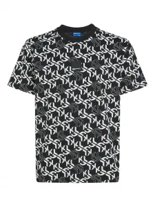 Футболка с монограммой Karl Lagerfeld Jeans, черный