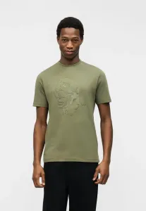 Футболка с круглым вырезом и принтом Karl Lagerfeld, Olive