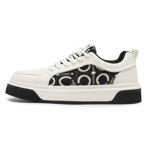 Износостойкие дышащие низкие мужские кроссовки для скейтбординга Sportful, Beige Black