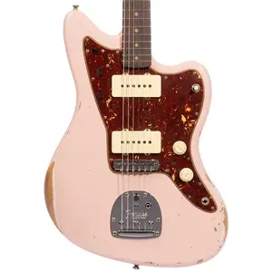 Fender Custom Shop '62 Jazzmaster Реликт, гриф из палисандра, цвет Розовый ракушка - №19891