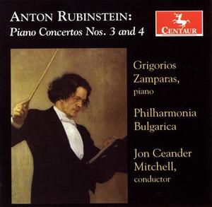 CD диск Rubinstein / Zamparas / Phil Bulgarica / Mitchell: Piano Concerto 3 & 4