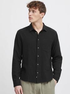 Рубашка сдиайн Solid, черный