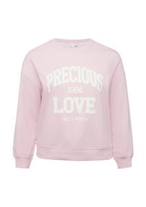 QS Свитшот в розовом цвете