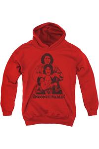 Толстовка Princess Bride "Невероятная молодость" с капюшоном Gildan, красный