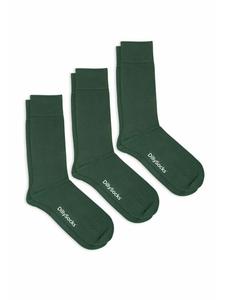 Носки DillySocks 3er Pack One Color Smooth, цвет smooth forest green