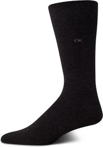 Мужские носки Calvin Klein - 1 пара, легкие, эластичные, мягкие, рабочие носки для мужчин, для повседневного делового и формального стиля., Heather Grey