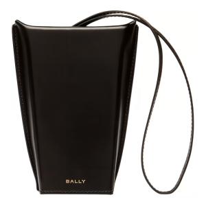 BALLY Кожаная сумка через плечо женская черная