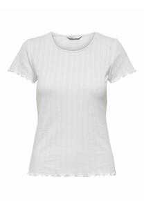 Футболка базовая ONLCARLOTTA ONLY, цвет white