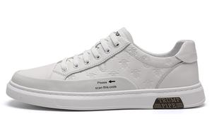 Кеды мужские, обувь для скейтбординга низкая белый Trumppipe