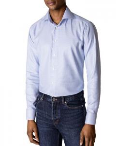 Рубашка Slim Fit в ломаную клетку Eton