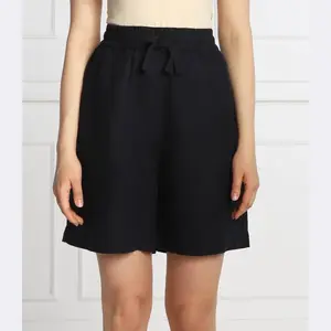 Льняные шорты свободного кроя Tommy Hilfiger, синий