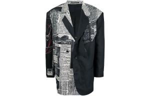 Yohji Yamamoto Мужской деловой костюм черный, Black