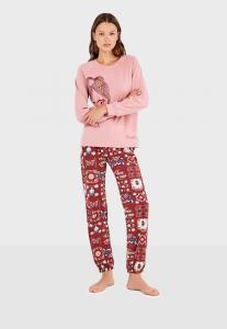 Пижамный комплект Gisela Pyjama set, Pale Pink/Pink