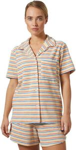 Helly-Hansen Женская Флисовая Рубашка Siren Helly Hansen, 048 Snow Multistripe