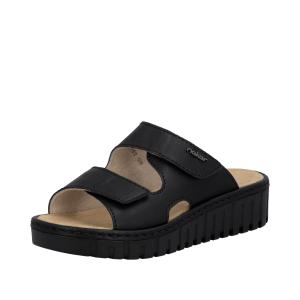 Rieker Мюли 'V1392' в черном цвете