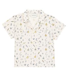 Хлопковая рубашка с принтом All Things The New Society, All The Things Print