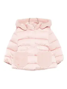 Стеганая куртка с капюшоном Abel & Lula, розовый