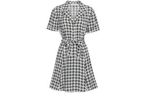 Женское белое короткое платье COACH