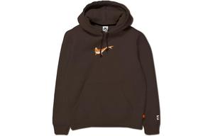 Толстовка для скейтбординга SB Orange Label X Oski из флиса Nike, коричневый