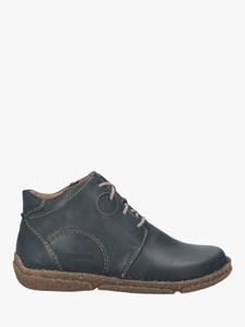 Кожаные ботинки Neele 46 на шнуровке Josef Seibel, Dark Green