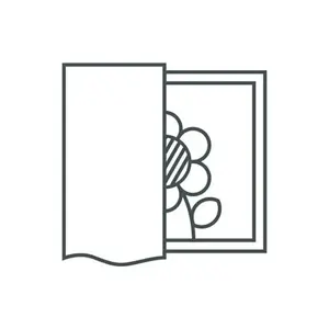 Шторная лента Natur, 1 шт., 2-слойная Wirth, бежевый