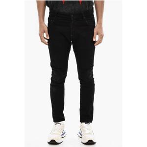 Джинсы классического кроя темного цвета Dsquared2, Black