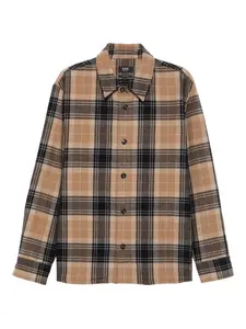 Рубашка в клетку A.P.C., синий