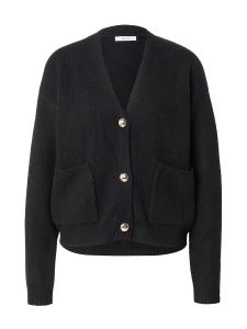 Вязаный кардиган ABOUT YOU Thea, черный
