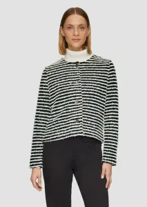 Кардиган musterstruktur S.Oliver Black Label, Schwarz