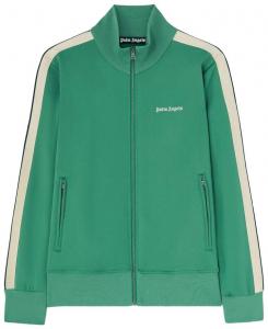 Куртка Palm Angels Classic Logo Track Jacket 'Forest Green', зеленый