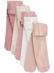 Колготки Next, цвет Beige/Pink