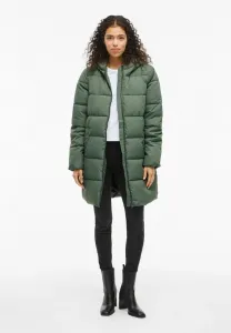 Новое длинное зимнее пальто-пуховик vikarla Vila, Laurel Wreath