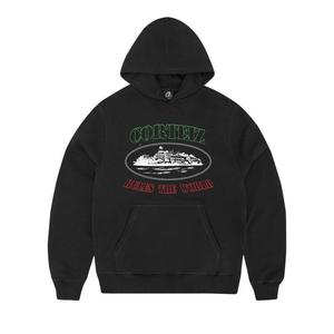 Худи Corteiz Og Alcatraz Italia Hoodie, Black