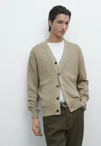 Кардиган с пуговицами Massimo Dutti, Beige
