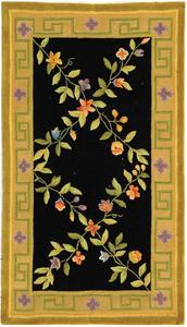 Ковер SAFAVIEH, 115 x 176 см, Berkeley Collection, Assorted, ручной работы из шерсти, идеально для помещений с высокой проходимостью: прихожая, гостиная, спальня (BK147B)