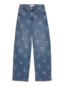 Мешковатые джинсы Abercrombie & Fitch DISCHARGE, Blue denim