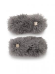 Меховая заколка для волос Snidel Home, цвет Cgry[007]