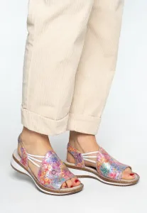 Сандалии на танкетке hawaii leo Ara, Multi