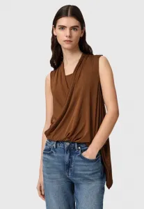 Блузка адалин Allsaints, Cognac Brown