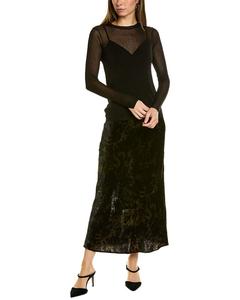 AllSaints Kelsie платье в стиле бохо All Saints, черный