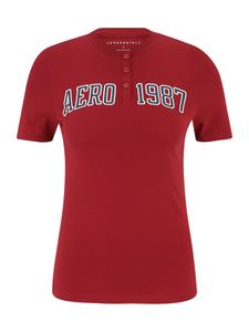 Рубашка AÉROPOSTALE, бургундия