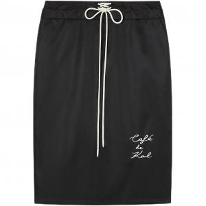 Юбка длинная Casual Karl Lagerfeld SS25 KARL LAGERFELD / Karl Lagerfeld Jeans, черный