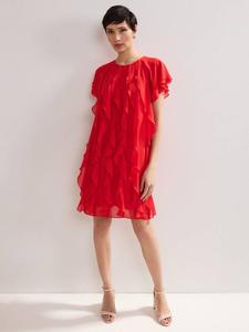 Платье мини Claudette с рюшами Phase Eight, Red