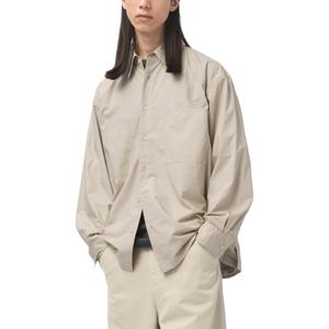 U Collection Рубашка Unisex Beige UNIQLO, бежевый