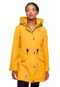 Пуховик Navahoo Regenjacke Deike, цвет Amber Yellow