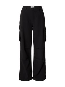 Свободные брюки-карго ABOUT YOU x Toni Garrn Dakota, черный